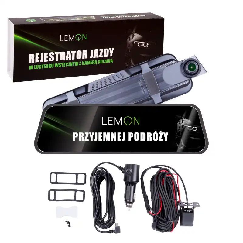 Zestaw kamery samochodowej Lemon H19